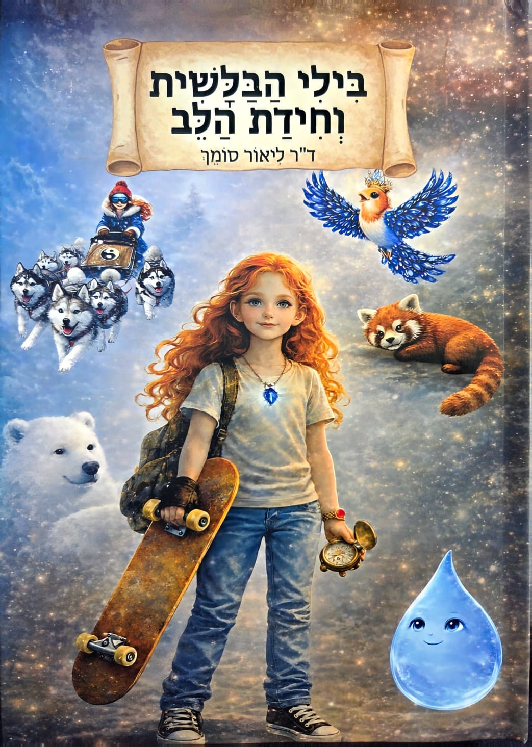 כריכת הספר בילי הבלשית וחידת הלב